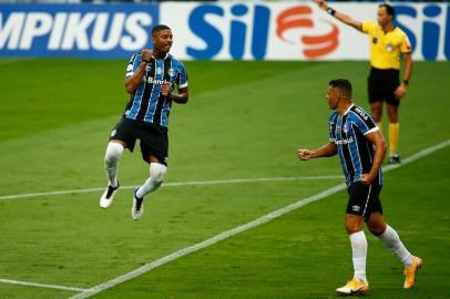  PORTO ALEGRE, RS, BRASIL - 30.11.2020 - O Grêmio recebe, na Arena em Porto Alegre, o Goiás pelo jogo atrasado da 4ª rodada do Brasileirão. (Foto: Marco Favero/Agencia RBS)Indexador: Felix Zucco<!-- NICAID(14657121) -->