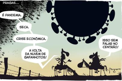  Charge de Gilmar Fraga para 1º de dezembro de 2020.<!-- NICAID(14657258) -->