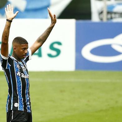  PORTO ALEGRE, RS, BRASIL - 30.11.2020 - O Grêmio recebe, na Arena em Porto Alegre, o Goiás pelo jogo atrasado da 4ª rodada do Brasileirão. (Foto: Marco Favero/Agencia RBS)Indexador: Felix Zucco