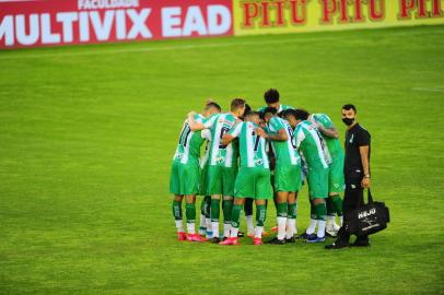  CAXIAS DO SUL, RS, BRASIL, 14/11/2020. Juventude x Sampaio Corrêa, jogo válido pela 21ª rodada da Série B do Campeonato Brasileiro e realizado no estádio Alfredo Jaconi. (Porthus Junior/Agência RBS)<!-- NICAID(14642969) -->