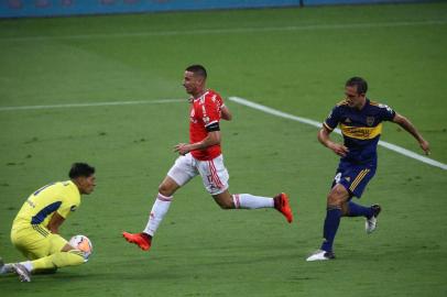  PORTO ALEGRE, RS, BRASIL - 02.12.2020 - O Inter recebe o Boca Juniors no Estádio Beira-Rio, nesta quarta-feira (2), em jogo válido pela ida das oitavas de final da Libertadores. (Foto: Jefferson Botega/Agencia RBS)Indexador: Jeff Botega<!-- NICAID(14659331) -->