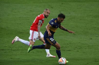  PORTO ALEGRE, RS, BRASIL - 02.12.2020 - O Inter recebe o Boca Juniors no Estádio Beira-Rio, nesta quarta-feira (2), em jogo válido pela ida das oitavas de final da Libertadores. (Foto: Jefferson Botega/Agencia RBS)Indexador: Jeff Botega<!-- NICAID(14659413) -->