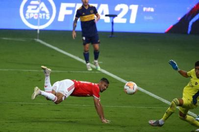  PORTO ALEGRE, RS, BRASIL - 02.12.2020 - O Inter recebe o Boca Juniors no Estádio Beira-Rio, nesta quarta-feira (2), em jogo válido pela ida das oitavas de final da Libertadores. (Foto: Jefferson Botega/Agencia RBS)Indexador: Jeff Botega<!-- NICAID(14659420) -->