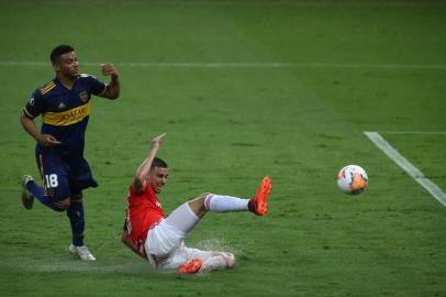  PORTO ALEGRE, RS, BRASIL - 02.12.2020 - O Inter recebe o Boca Juniors no Estádio Beira-Rio, nesta quarta-feira (2), em jogo válido pela ida das oitavas de final da Libertadores. (Foto: Jefferson Botega/Agencia RBS)Indexador: Jeff Botega<!-- NICAID(14659419) -->