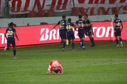  PORTO ALEGRE, RS, BRASIL - 02.12.2020 - O Inter recebe o Boca Juniors no Estádio Beira-Rio, nesta quarta-feira (2), em jogo válido pela ida das oitavas de final da Libertadores. (Foto: Jefferson Botega/Agencia RBS)Indexador: Jeff Botega<!-- NICAID(14659425) -->