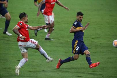  PORTO ALEGRE, RS, BRASIL - 02.12.2020 - O Inter recebe o Boca Juniors no Estádio Beira-Rio, nesta quarta-feira (2), em jogo válido pela ida das oitavas de final da Libertadores. (Foto: Jefferson Botega/Agencia RBS)Indexador: Jeff Botega<!-- NICAID(14659435) -->