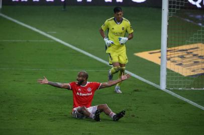  PORTO ALEGRE, RS, BRASIL - 02.12.2020 - O Inter recebe o Boca Juniors no Estádio Beira-Rio, nesta quarta-feira (2), em jogo válido pela ida das oitavas de final da Libertadores. (Foto: Jefferson Botega/Agencia RBS)Indexador: Jeff Botega<!-- NICAID(14659433) -->