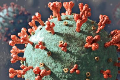 03/12/2020- Ilustração do coronavirus. Foto: Jonatan Sarmento  / Agencia RBS<!-- NICAID(14659755) -->