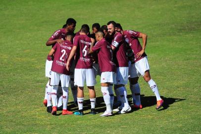  CAXIAS DO SUL, RS, BRASIL, 18/10/2020. Caxias x Novorizontino, jogo válido pela sétima rodada do Campeonato Brasileiro 2020, Grupo 8. Jogo realizado no estádio Centenário. (Porthus Junior/Agência RBS)<!-- NICAID(14619634) -->