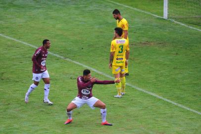  CAXIAS DO SUL, RS, BRASIL, 05/12/2020. SER Caxias x Mirassol, jogo de ida da segunda fase da Série D (Dezeseis avos), do Campeonato Brasileiro 2020 e realizado no estádio Centenário. (Porthus Junior/Agência RBS)<!-- NICAID(14661481) -->