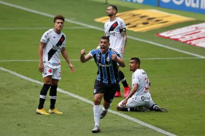  PORTO ALEGRE, RS, BRASIL, 06/12/2020- Grêmio x Vasco: jogo da 24ª rodada do Brasileirão, na arena. Foto:   / Agencia RBS<!-- NICAID(14661761) -->