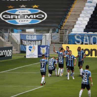  PORTO ALEGRE, RS, BRASIL, 06/12/2020- Grêmio x Vasco: jogo da 24ª rodada do Brasileirão, na arena. Foto:André Ávila / Agencia RBS<!-- NICAID(14661854) -->