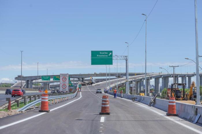 Tres Acessos Liberados Veja No Mapa Como Utilizar A Nova Ponte Do Guaiba Gzh