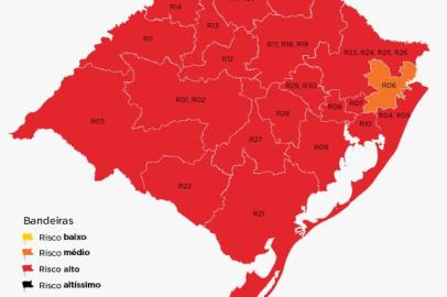 Mapa do distanciamento controlado