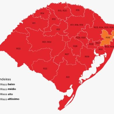 Mapa do distanciamento controlado