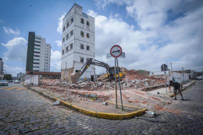  TAQUARA, RS, BRASIL - 08.12.2020 - Local onde deve ser construído o prédio de 91 andares, em Taquara. (Foto: Isadora Neumann/Agencia RBS)Indexador: ISADORA NEUMANN<!-- NICAID(14663026) -->