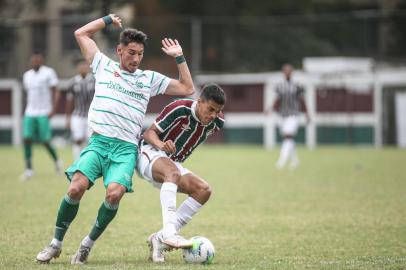 Juventude vence, por 1 a 0, o Fluminense no Campeonato Brasileiro de Aspirantes. Na foto, o meia Ronaldo<!-- NICAID(14661522) -->