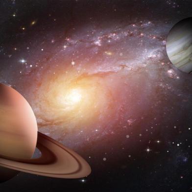  10/12/2020- Planetas, sistema solar, ciencia, universo, saturno. Foto: RizaldyMusa / stock.adobe.comFonte: 300537523<!-- NICAID(14665208) -->