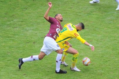  CAXIAS DO SUL, RS, BRASIL, 05/12/2020. SER Caxias x Mirassol, jogo de ida da segunda fase da Série D (Dezeseis avos), do Campeonato Brasileiro 2020 e realizado no estádio Centenário. (Porthus Junior/Agência RBS)<!-- NICAID(14661471) -->