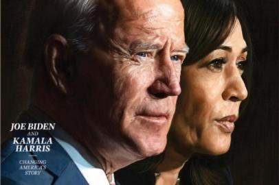 Biden e Kamala Harris são eleitos personalidade do ano pela revista Time<!-- NICAID(14666301) -->