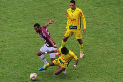  CAXIAS DO SUL, RS, BRASIL, 05/12/2020. SER Caxias x Mirassol, jogo de ida da segunda fase da Série D (Dezeseis avos), do Campeonato Brasileiro 2020 e realizado no estádio Centenário. (Porthus Junior/Agência RBS)<!-- NICAID(14661505) -->