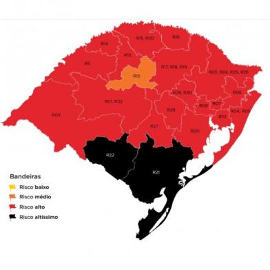 Mapa da 32 semana do distanciamento controlado