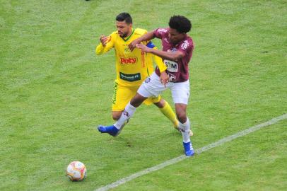  CAXIAS DO SUL, RS, BRASIL, 05/12/2020. SER Caxias x Mirassol, jogo de ida da segunda fase da Série D (Dezeseis avos), do Campeonato Brasileiro 2020 e realizado no estádio Centenário. (Porthus Junior/Agência RBS)<!-- NICAID(14661465) -->