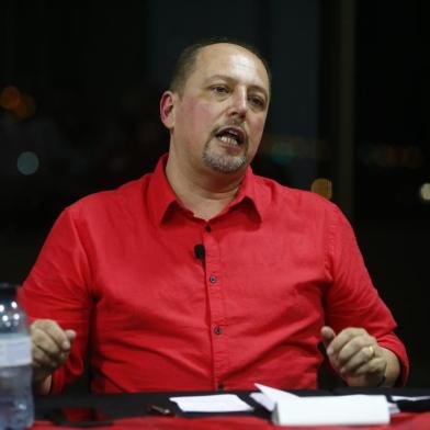  PORTO ALEGRE, RS, BRASIL - 15.12.2020 - Coletiva de Alessandro Barcelos, presidente-eleito do Internacional. (Foto: Félix Zucco/Agencia RBS)<!-- NICAID(14669469) -->