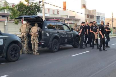 Policiais civis descobriram que criminosos planejavam atentados contra agentes da lei