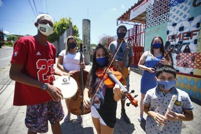  PORTO ALEGRE, RS, BRASIL, 18-12-2020: Orquestra Villa Lobos arrecada mais de R$ 80 mil em campanha online, 150% acima da meta de arrecadação (FOTO FÉLIX ZUCCO/AGÊNCIA RBS, Editoria de Geral).<!-- NICAID(14672042) -->