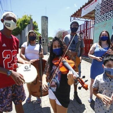  PORTO ALEGRE, RS, BRASIL, 18-12-2020: Orquestra Villa Lobos arrecada mais de R$ 80 mil em campanha online, 150% acima da meta de arrecadação (FOTO FÉLIX ZUCCO/AGÊNCIA RBS, Editoria de Geral).<!-- NICAID(14672042) -->