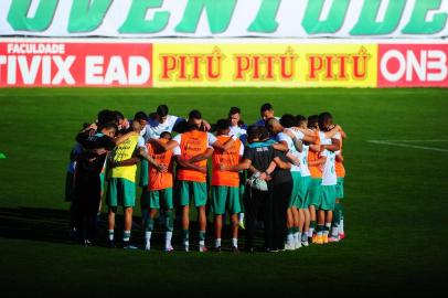  CAXIAS DO SUL, RS, BRASIL, 18/12/2020. Juventude x CSA, jogo válido pela 30ª rodada da Série B do Campeonato Brasileiro e realizado no estádio Alfredo Jaconi. (Porthus Junior/Agência RBS)<!-- NICAID(14672422) -->