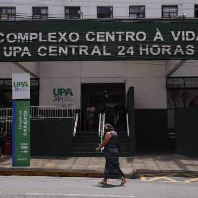  CAXIAS DO SUL, RS, BRASIL, 18/12/2020 - UPA Central completa um ano de atendimentos em meio a polêmicas. (Marcelo Casagrande/Agência RBS)<!-- NICAID(14672437) -->