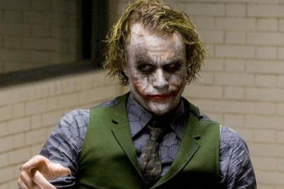 Heath Ledger como Coringa em Batman: O Cavaleiro das Trevas (2008)<!-- NICAID(14673931) -->