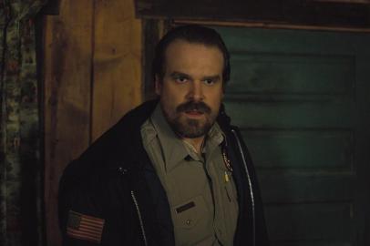 david Harbour, xerife xopper, stranger things, netflix, série, televisão, greenpeace<!-- NICAID(13379250) -->