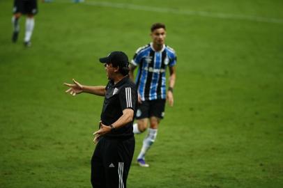  PORTO ALEGRE, RS, BRASIL - 23.12.2020 - O Grêmio recebe o São Paulo nesta quarta-feira (23), na Arena, em jogo válido pela ida das semifinais da Copa do Brasil. (Foto: Félix Zucco/Agencia RBS)<!-- NICAID(14676498) -->