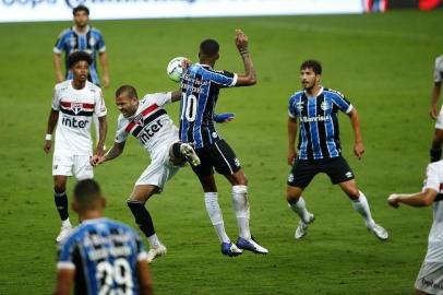  PORTO ALEGRE, RS, BRASIL - 23.12.2020 - O Grêmio recebe o São Paulo nesta quarta-feira (23), na Arena, em jogo válido pela ida das semifinais da Copa do Brasil. (Foto: Félix Zucco/Agencia RBS)<!-- NICAID(14676511) -->