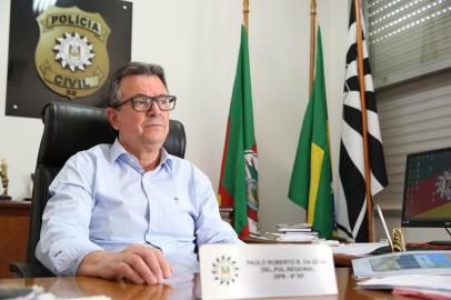  CAXIAS DO SUL, RS, BRASIL (23/12/2020)Delegado Paulo Roberto Rosa, Secretário escolhido de Segurança Pública. (Antonio Valiente/Agência RBS)<!-- NICAID(14675607) -->