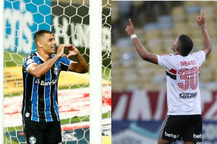 Montagem com fotos de Marco Favero e Rubens Chiri / Agência RBS e São Paulo FC