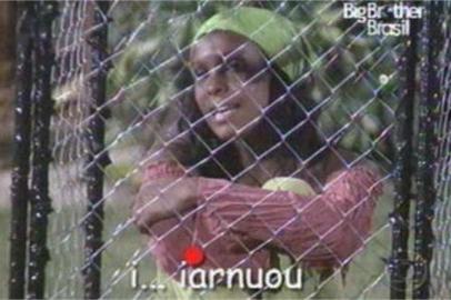 Solange, do BBB 4, cantando iarnuou