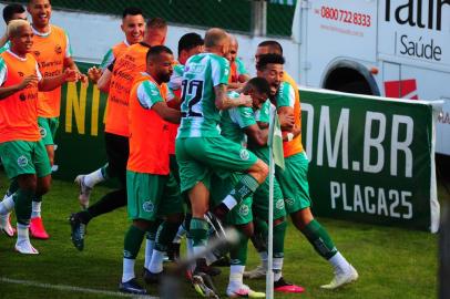  CAXIAS DO SUL, RS, BRASIL, 30/12/2020. Juventude x Ponte Preta, jogo válido pela 32ª rodada da Série B do Campeonato Brasileiro e realizado no estádio Alfredo Jaconi. (Porthus Junior/Agência RBS)<!-- NICAID(14680549) -->