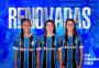 Grêmio renova contrato de três jogadoras do time feminino