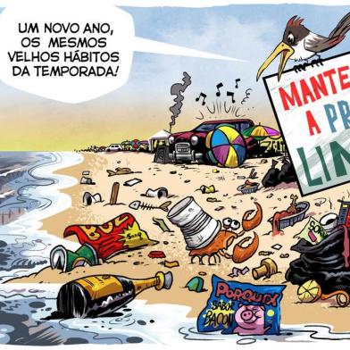  Charge de Gilmar Fraga para 04 de janeiro de 2021.<!-- NICAID(14682184) -->