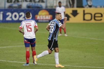  PORTO ALEGRE, RS, BRASIL - 06.01.2020 - O Grêmio recebe o Bahia nesta quarta-feira (6), na Arena, em Porto Alegre, em jogo válido pela 28ª rodada do Campeonato Brasileiro. (Foto: Isadora Neumann/Agencia RBS)<!-- NICAID(14685034) -->