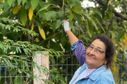  07/01/2021- Morre professora que filhos faziam plantão para que ela os visse pela janela em hospital de Capão da Canoa. Foto: Arquivo Pessoal / Divulgação<!-- NICAID(14685535) -->