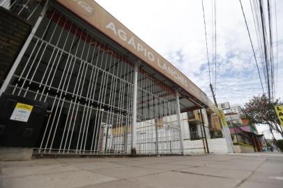  PORTO ALEGRE, RS, BRASIL, 07/01/2021- Agápio Lanches, lanchonete fundada em 1982,  encerrou atividades. Foto: Lauro Alves  / Agencia RBS<!-- NICAID(14685501) -->