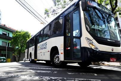  CAXIAS DO SUL, RS, BRASIL. 11/12/2018Ônibus da empresa Visate em Caxias do Sul, RS. (Antonio Valiente/Agência RBS)<!-- NICAID(13871208) -->