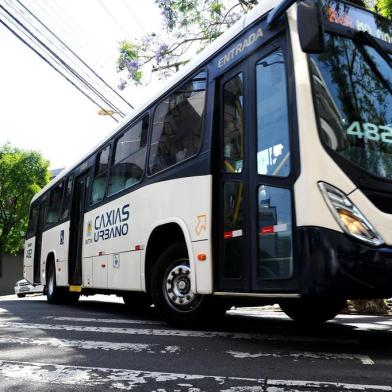  CAXIAS DO SUL, RS, BRASIL. 11/12/2018Ônibus da empresa Visate em Caxias do Sul, RS. (Antonio Valiente/Agência RBS)<!-- NICAID(13871208) -->