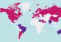 Mapa mostra quais são os países que já estão vacinando a população contra o coronavírus