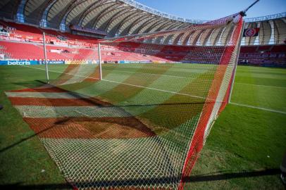  PORTO ALEGRE, RS, BRASIL - 10.01.2021 - O Inter recebe o Goiás neste domingo (10), no Estádio Beira-Rio, pela 29ª rodada do Brasileirão. (Foto: Jefferson Botega/Agencia RBS)Indexador: Jefferson Botega<!-- NICAID(14687290) -->